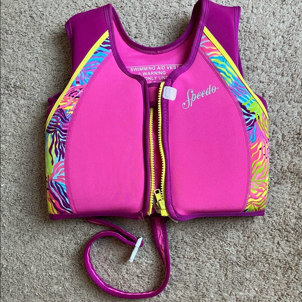 Speedo Kids Swim Vest - Pink